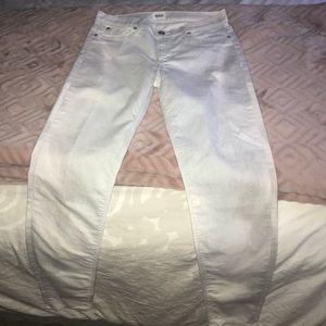 Hudson Jeans White with tints of Gray. Size 28